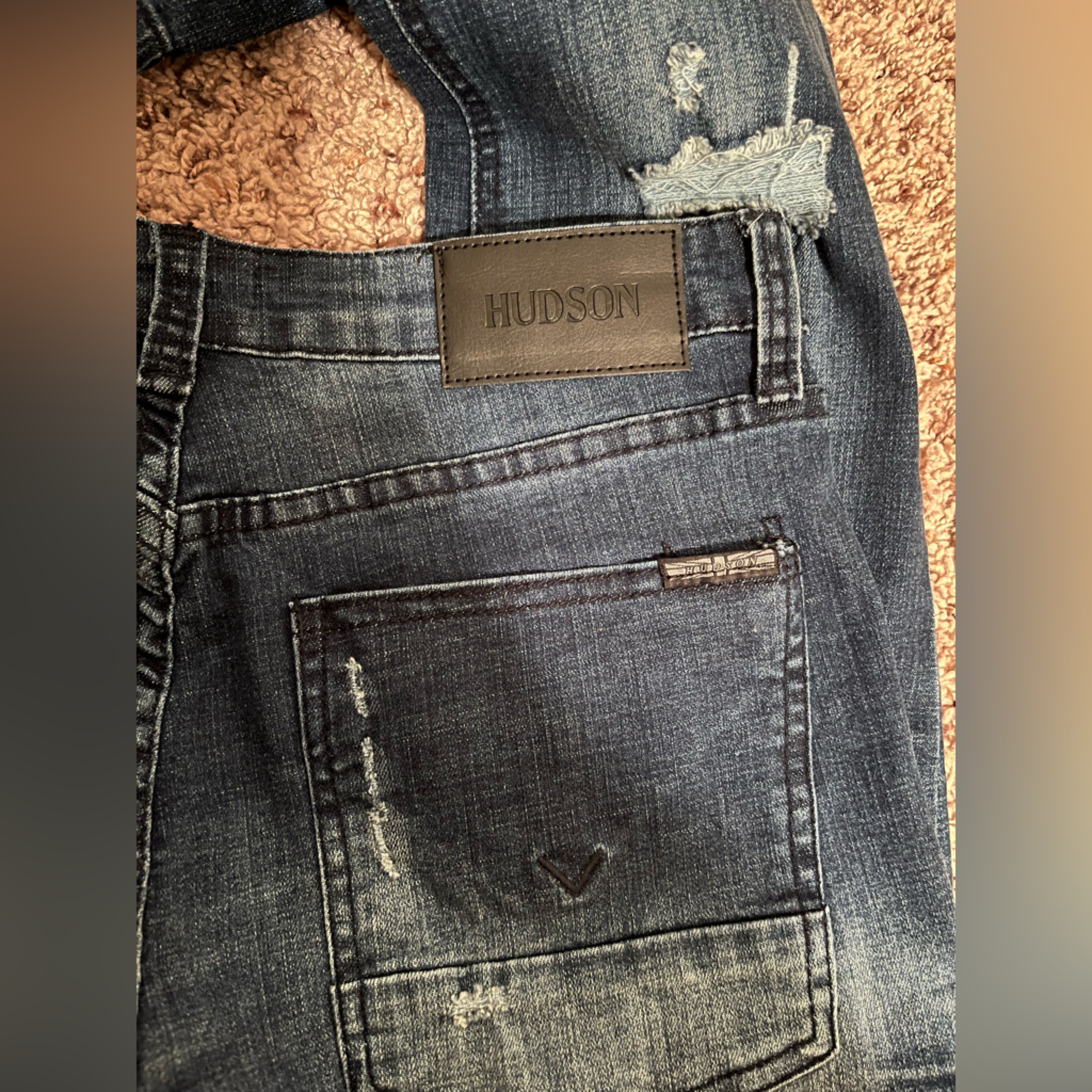Hudson Distress Skinny Jeans | 16 — image 2 of 8